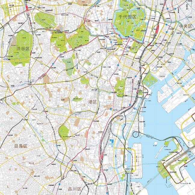標準的な地図